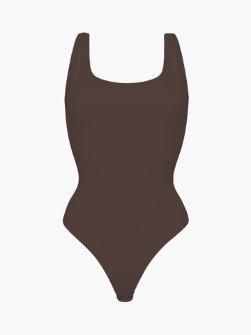 cfab (formerly creamy fabrics) - Body moldeador 'Low Back - Body' en marrón
