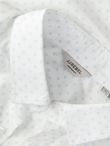 JJ Rebel Slim Fit Риза 'JREBPHILLY' в бяло