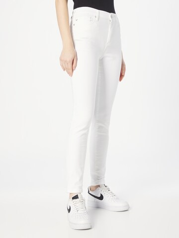 Coupe slim Jean 'HALLE' True Religion en blanc : devant