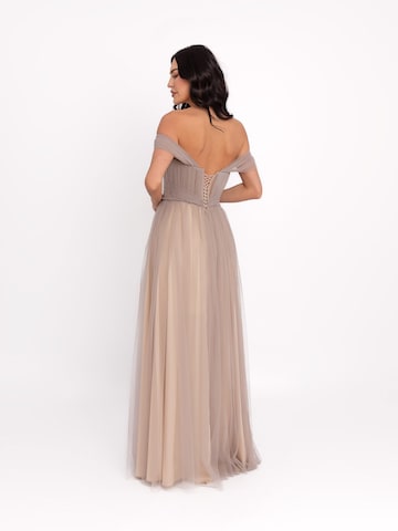 acob a porter - Vestido de noche en gris