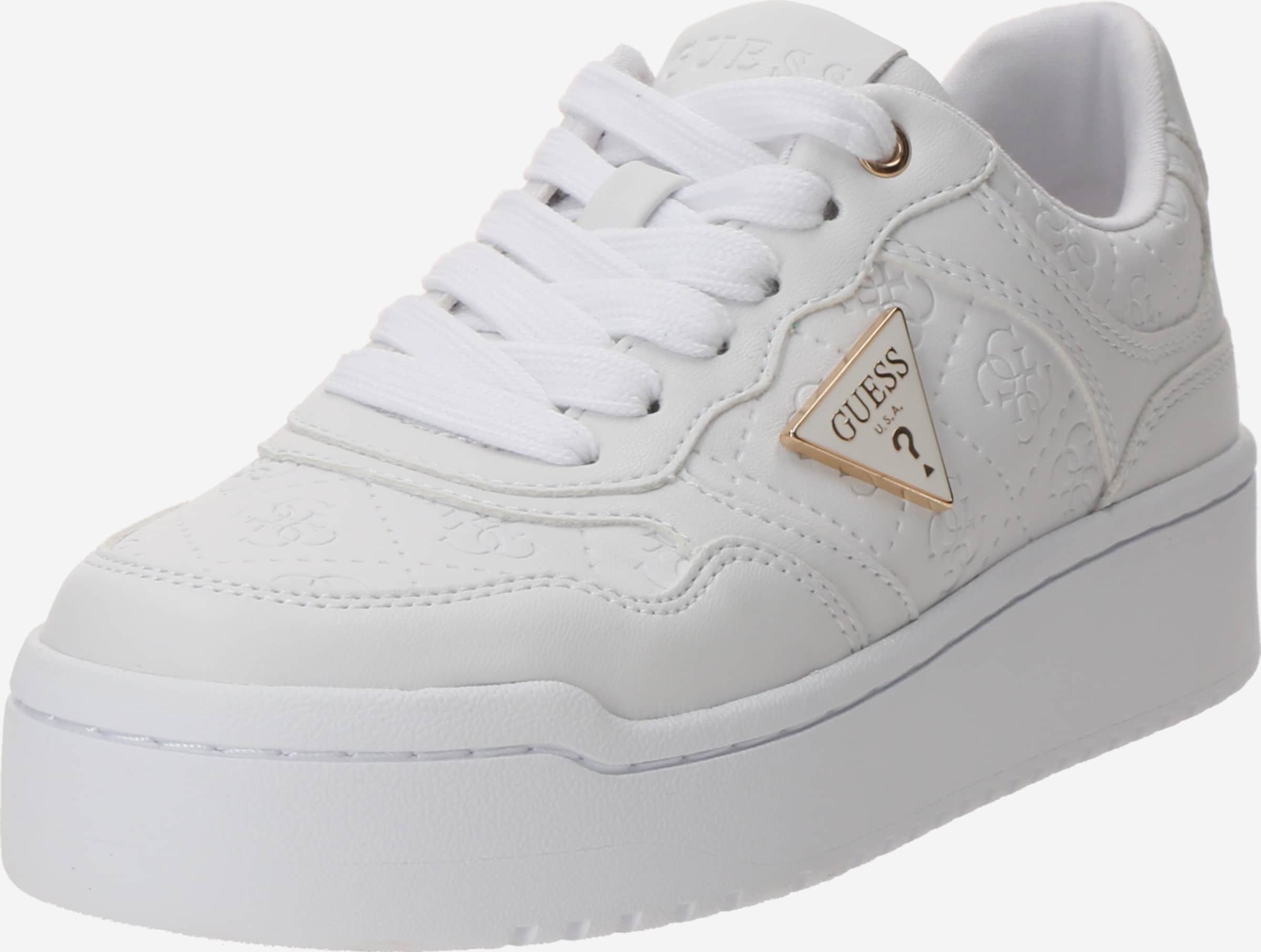 GUESSスニーカー GUESS Sneaker low 'Miriam' pe Alb | ABOUT YOU
