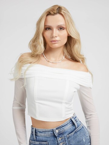 GUESS Bluse in Weiß