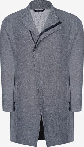 Ron Tomson Knit Cardigan in Black: front