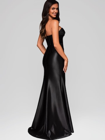 Ombre Abendkleid‌ in Schwarz