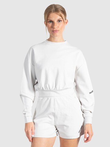 Sweat-shirt 'Althea' Smilodox en blanc : devant