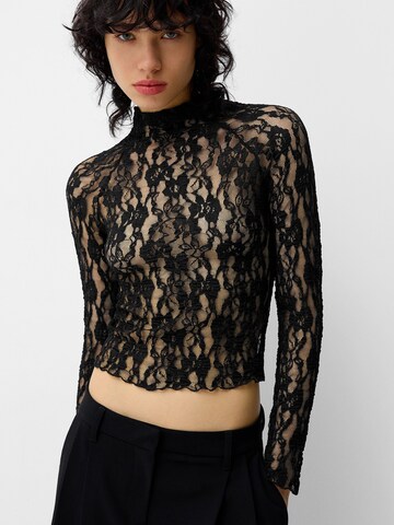 Bershka Shirts i sort
