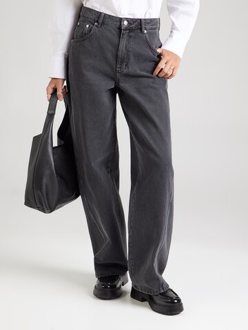 MADS NORGAARD COPENHAGEN Lużny krój Jeansy w kolorze czarny: przód