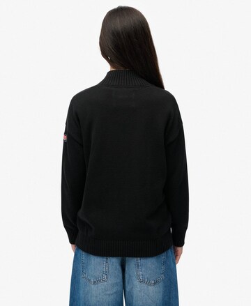Superdry Pullover in Schwarz