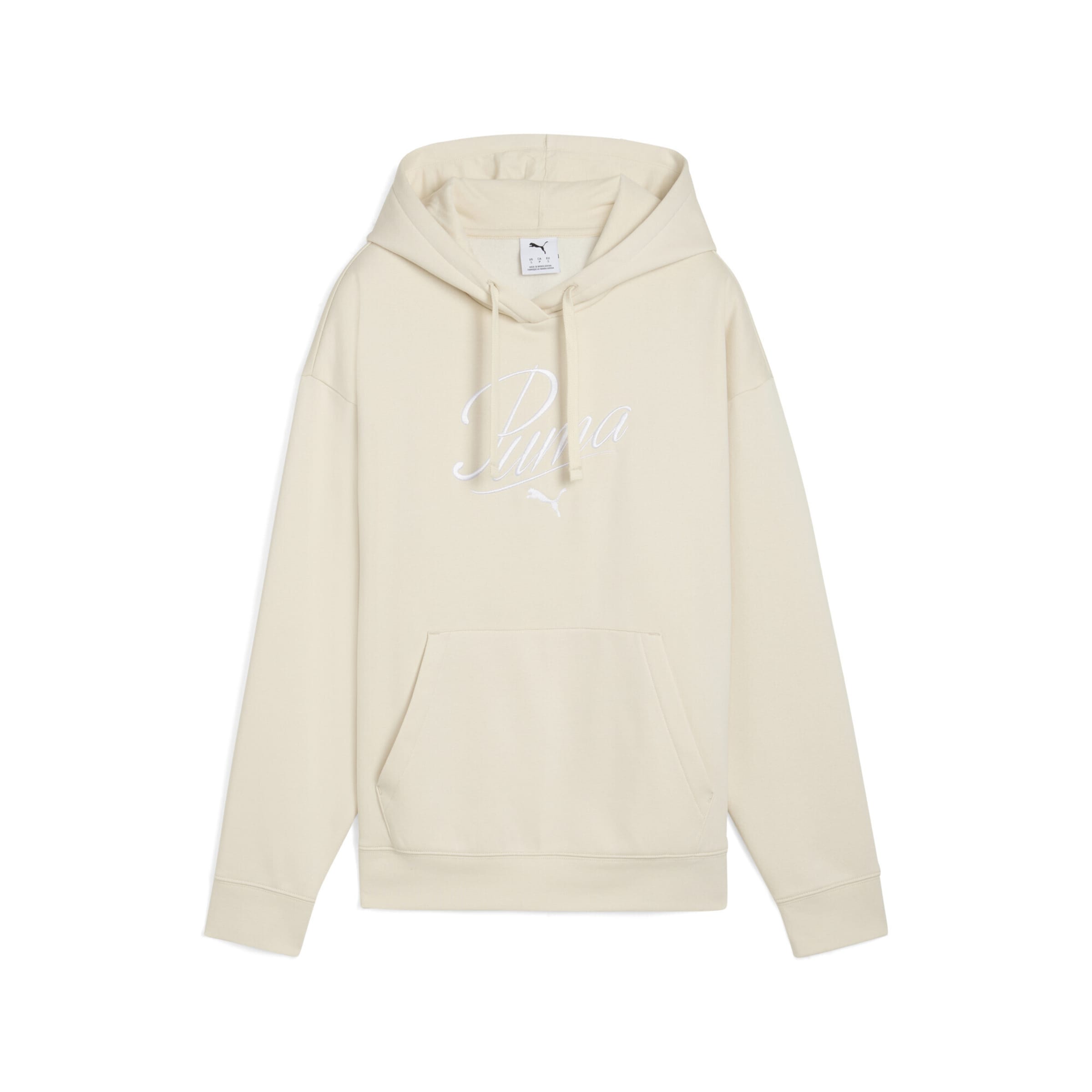 Sweat-shirt 'Essentials' PUMA en blanc : devant
