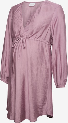 Robe MAMALICIOUS en rouge : devant