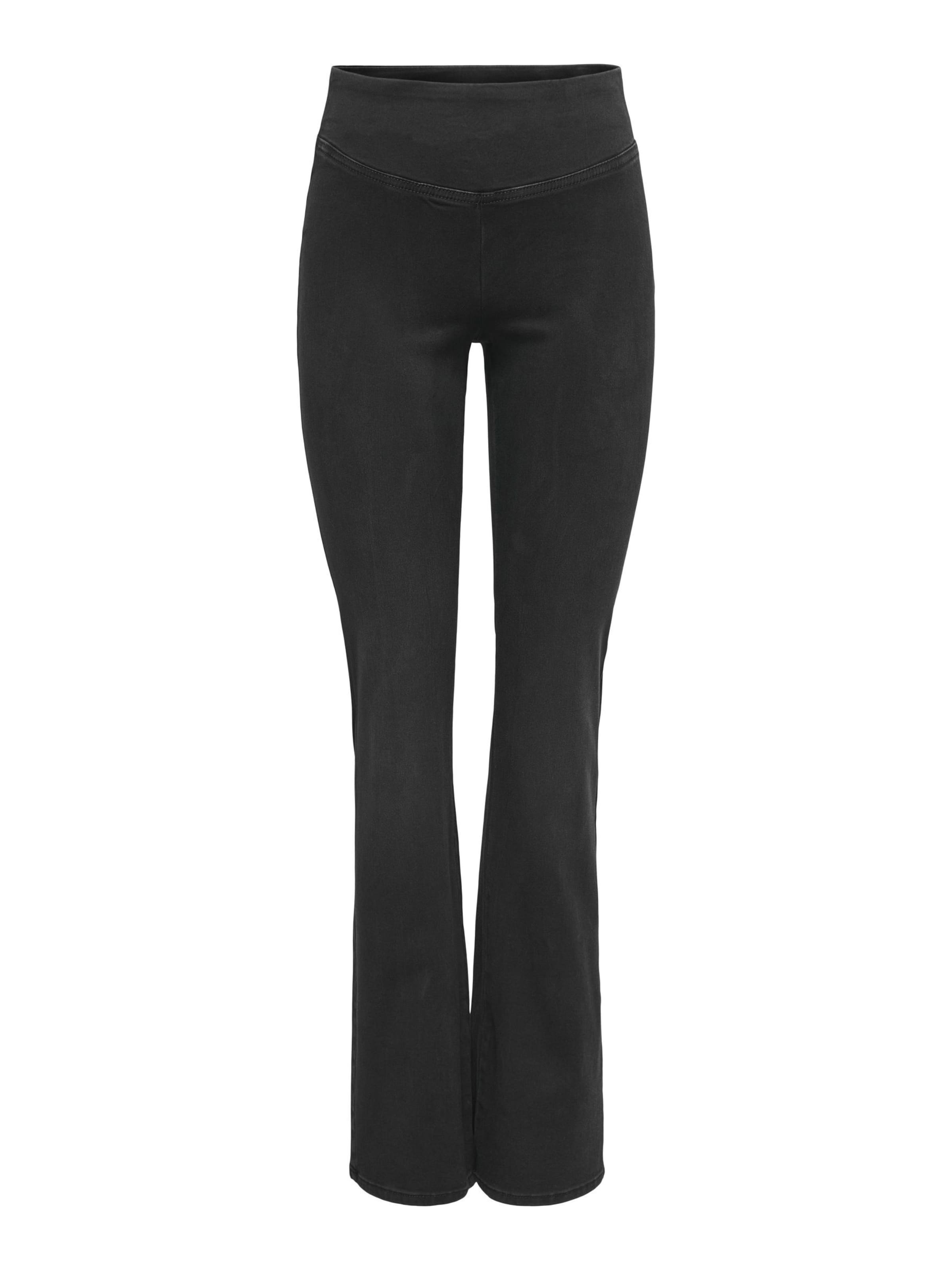 Flared Jeggings di ONLY in nero: frontale