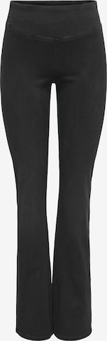 Flared Jeggings di ONLY in nero: frontale