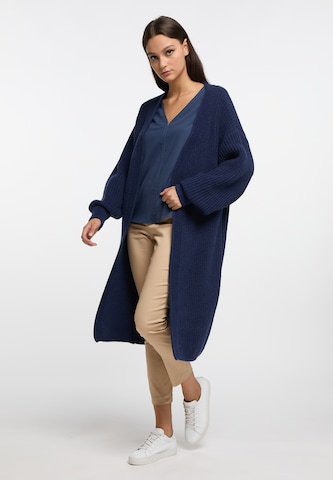 RISA Knit Cardigan in Blue