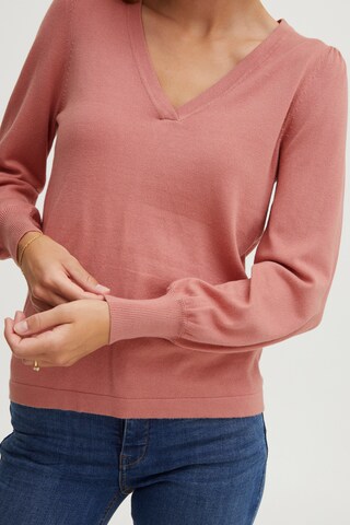 Fransa Sweater 'BLUME' in Pink