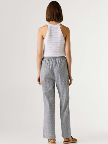 Pepe Jeans Regular Hose 'Claribel' in Blau