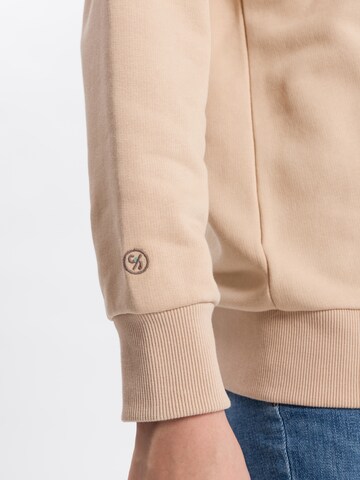 Cross Jeans Sweatshirt in Beige