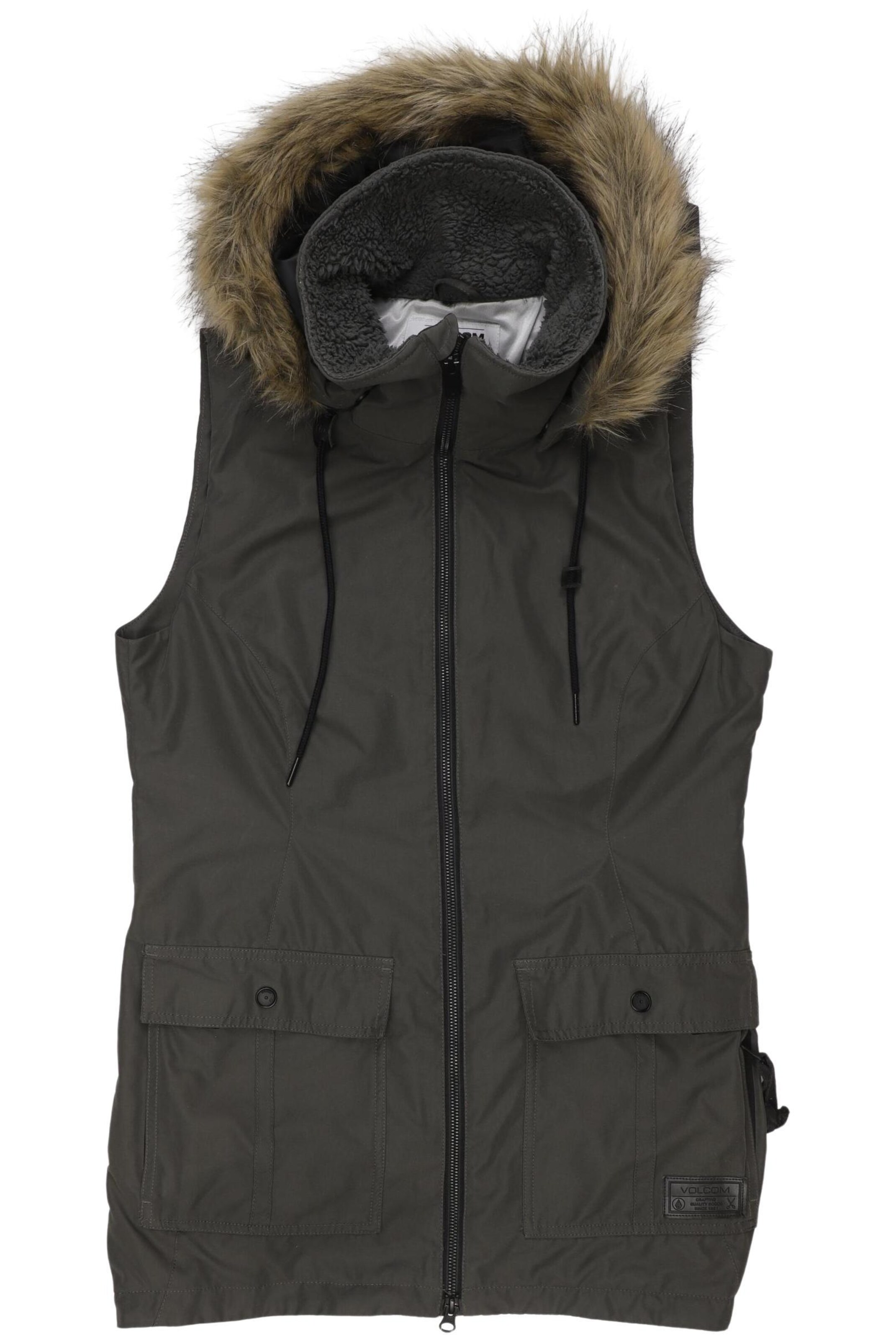 Volcom Vest in S in Green: front