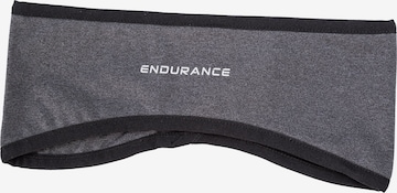 ENDURANCE Athletic Headband in Grey: front