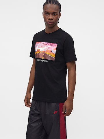 Nike Sportswear Тениска 'CLUB' в черно