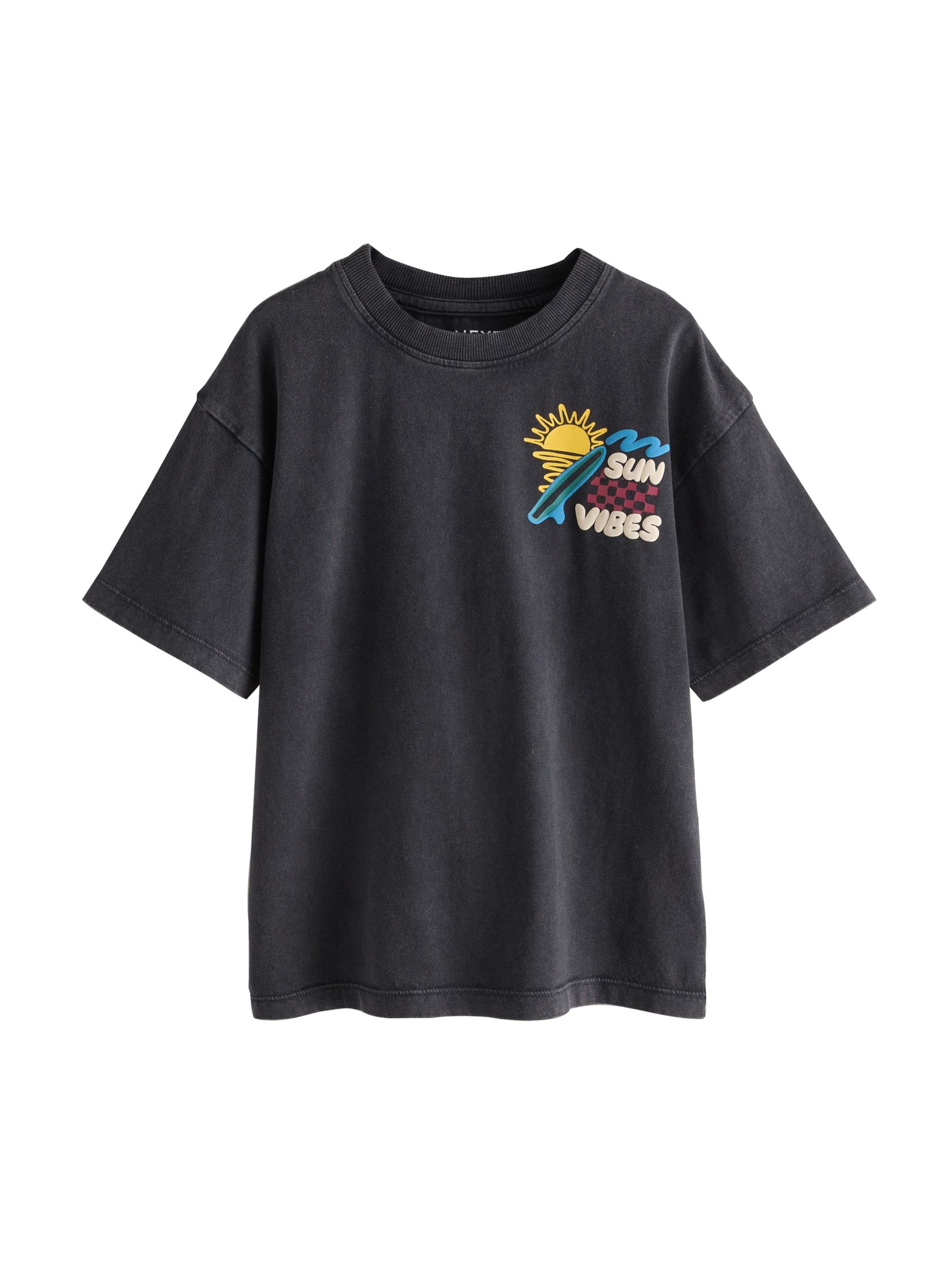 Next - Camiseta en gris: frente