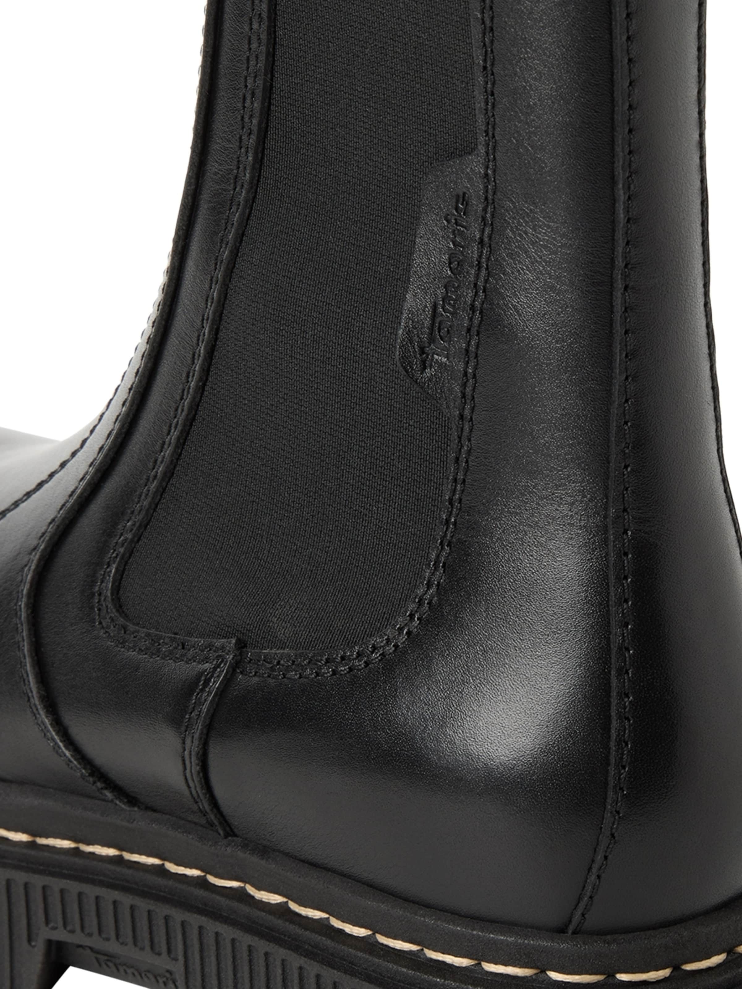 Tamaris Chelsea boots in Black