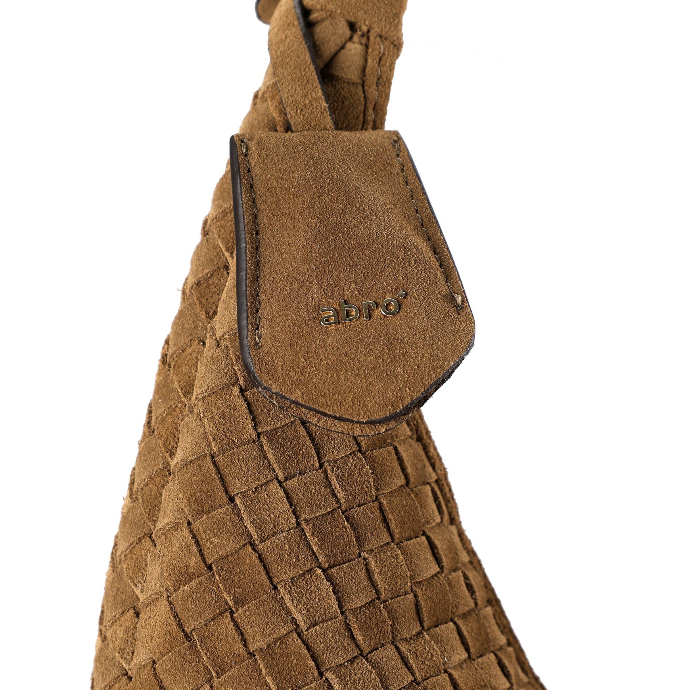 Borsa a spalla 'Nana' di ABRO in verde