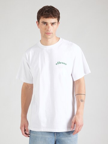 ELLESSE T-Shirt 'Canoci' in Weiß: Rückseite