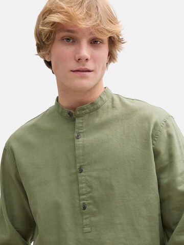 TOM TAILOR DENIM Comfort fit Shirt in Green