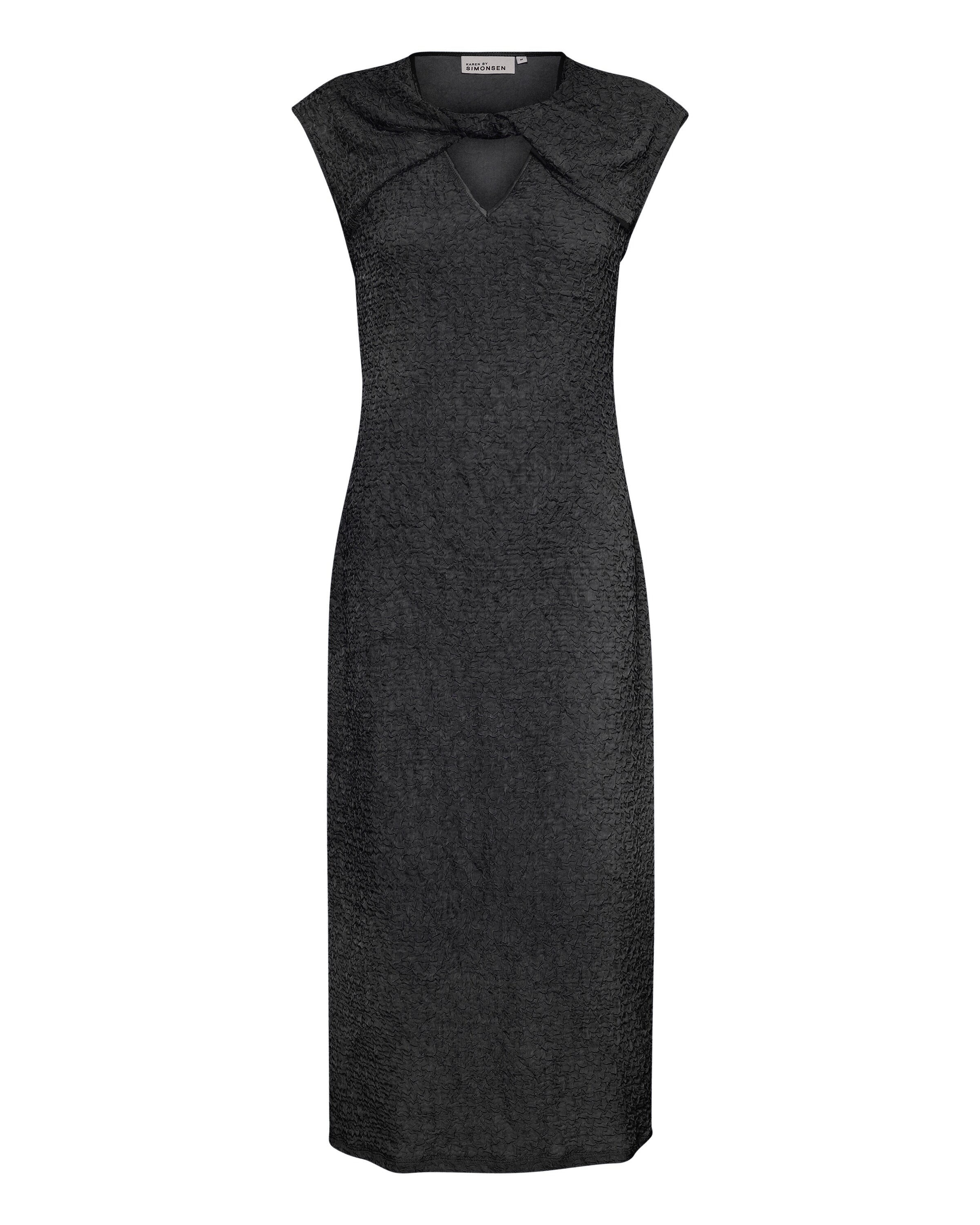 KAREN BY SIMONSEN Kjole 'Paloma' i sort: forside