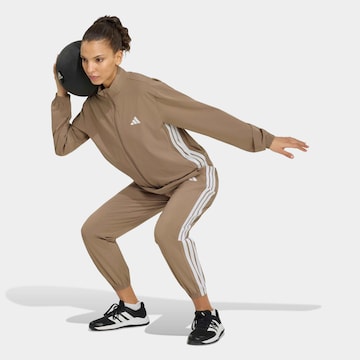 ADIDAS PERFORMANCE Training Jacket 'Essentials' in Beige