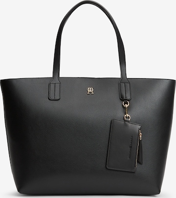TOMMY HILFIGER Shopper in Schwarz: Vorderseite