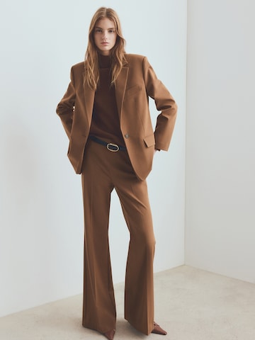 MANGO Blazer 'Milano' in Brown