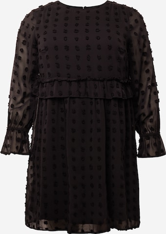 Robe 'SYMMA' PIECES Curve en noir : devant