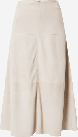 Studio AR Skirt 'ONAVA' in Beige: front