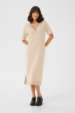 Kaffe Dress 'Lizza' in Beige: front