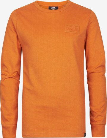 T-Shirt 'Quincy' Petrol Industries en orange : devant
