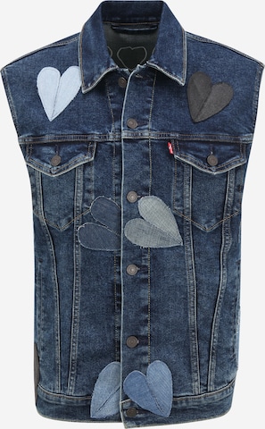 Levi's® Upcycling Weste 'Kelvyn Colt Design' in Blau: predná strana