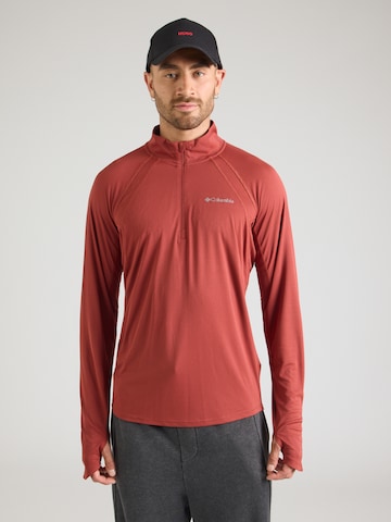 COLUMBIA Functioneel shirt 'Stealth Spring™' in Rood: voorkant