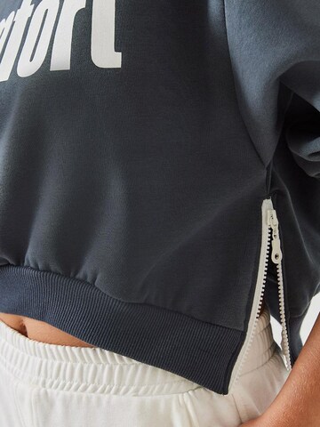 Bianco Lucci Sweatshirt 'Sweatshirts' in Grey