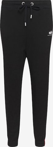 ALPHA INDUSTRIES Панталон в черно: отпред