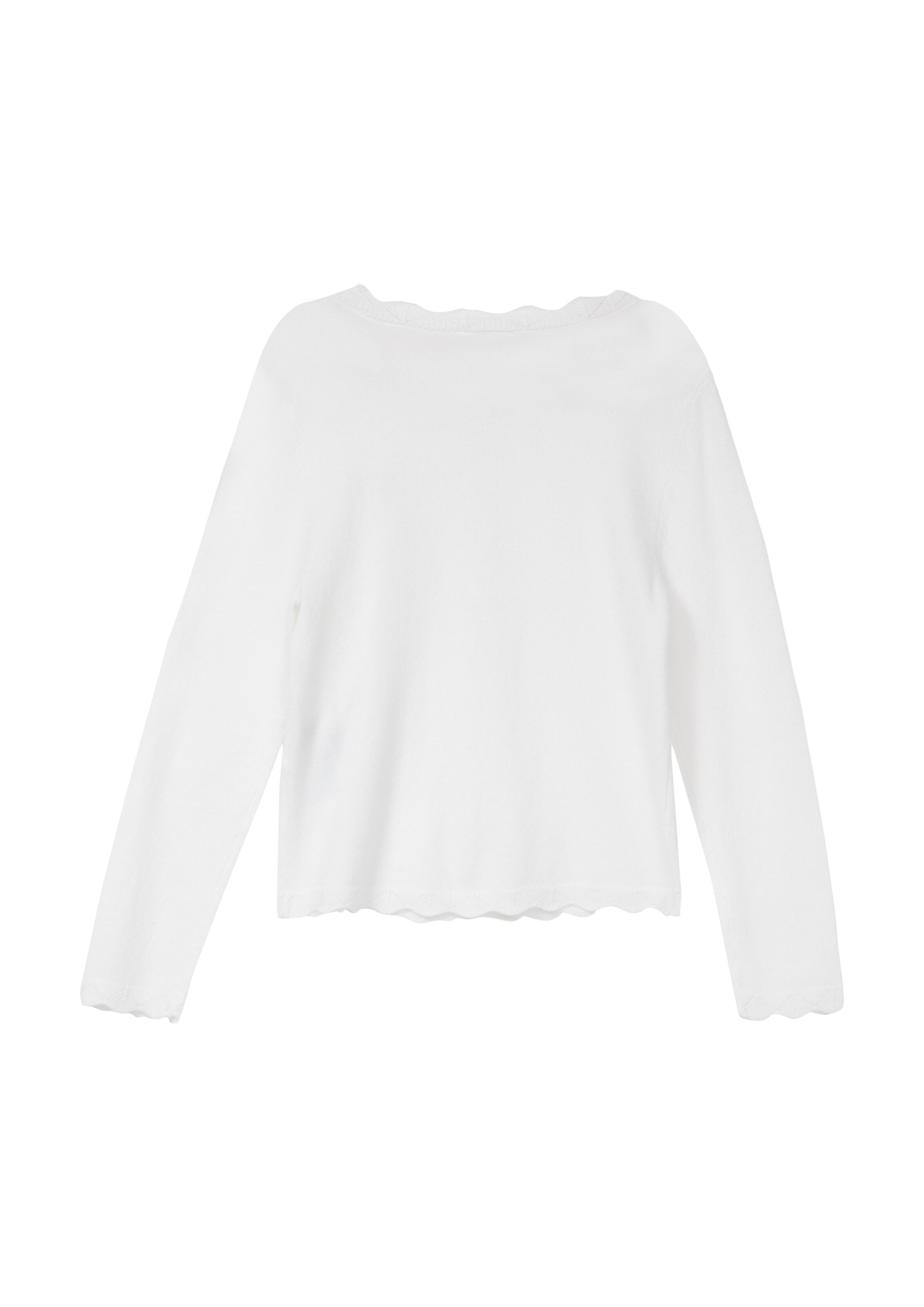 s.Oliver Strickjacke in Weiß