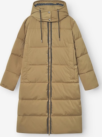 Manteau d’hiver 'Shelter' rethinkit studios en marron : devant