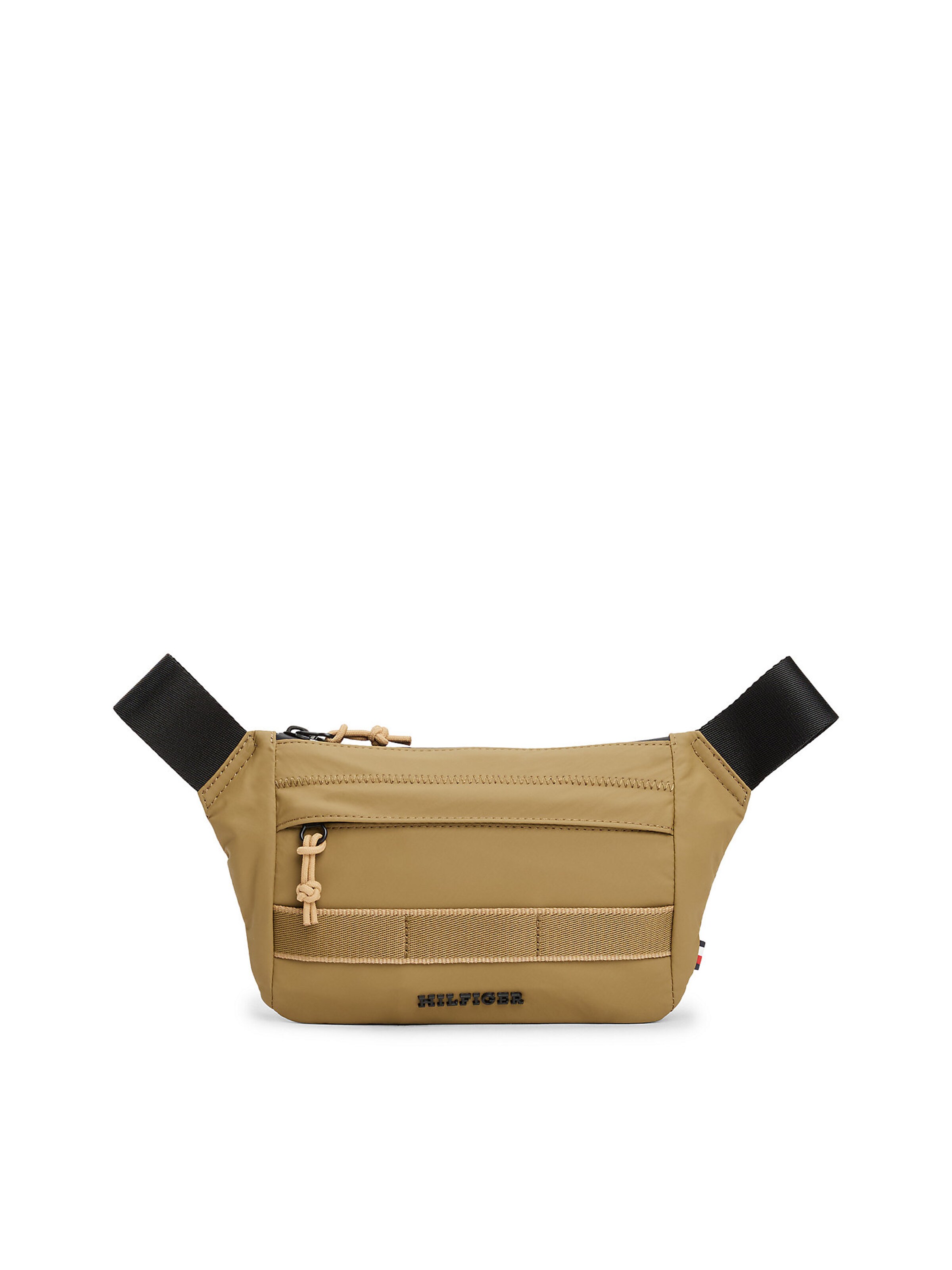 Sacs banane TOMMY HILFIGER en marron : devant