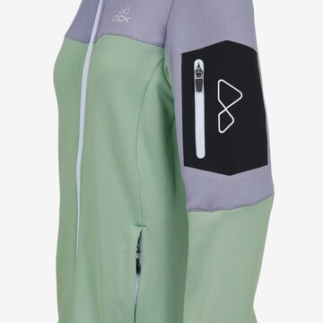 OCK Athletic Fleece Jacket in Green