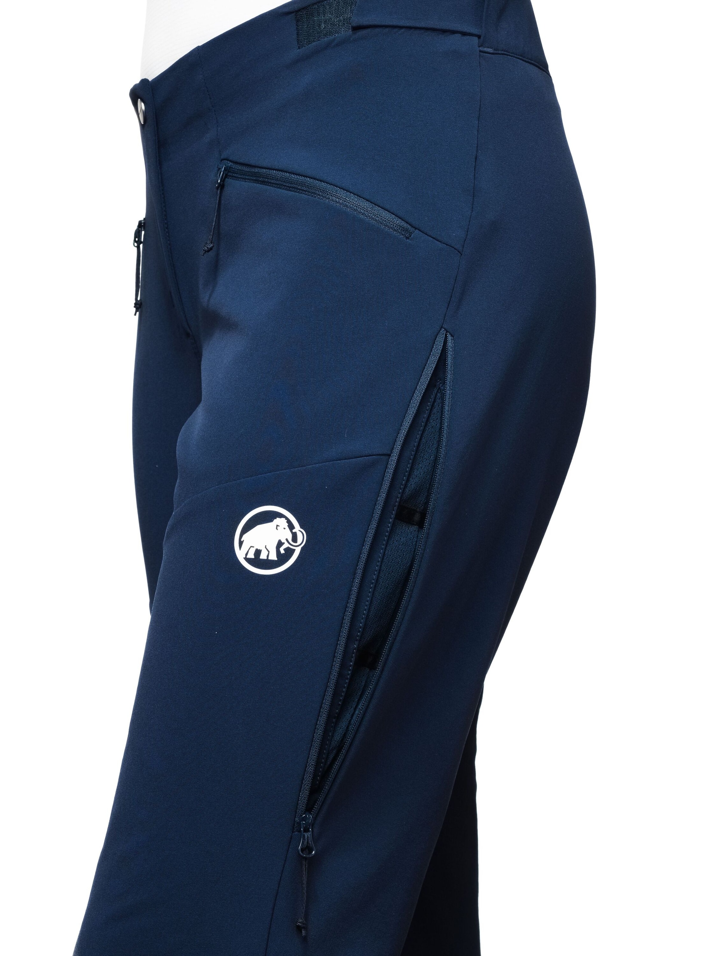 MAMMUT Regular Outdoor Pants in Blue