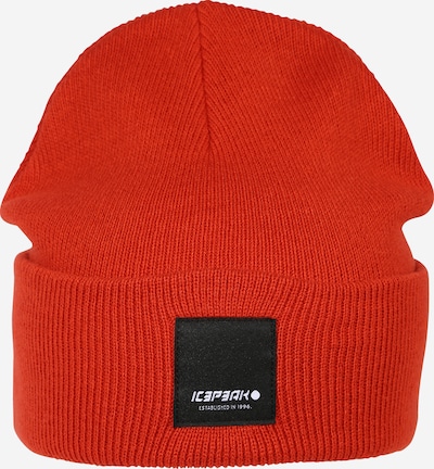 ICEPEAK Casquette de sport 'HARCOURT' en rouge orangé / noir / blanc, Vue avec produit