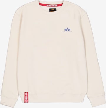 ALPHA INDUSTRIES Collegepaita värissä beige: etupuoli