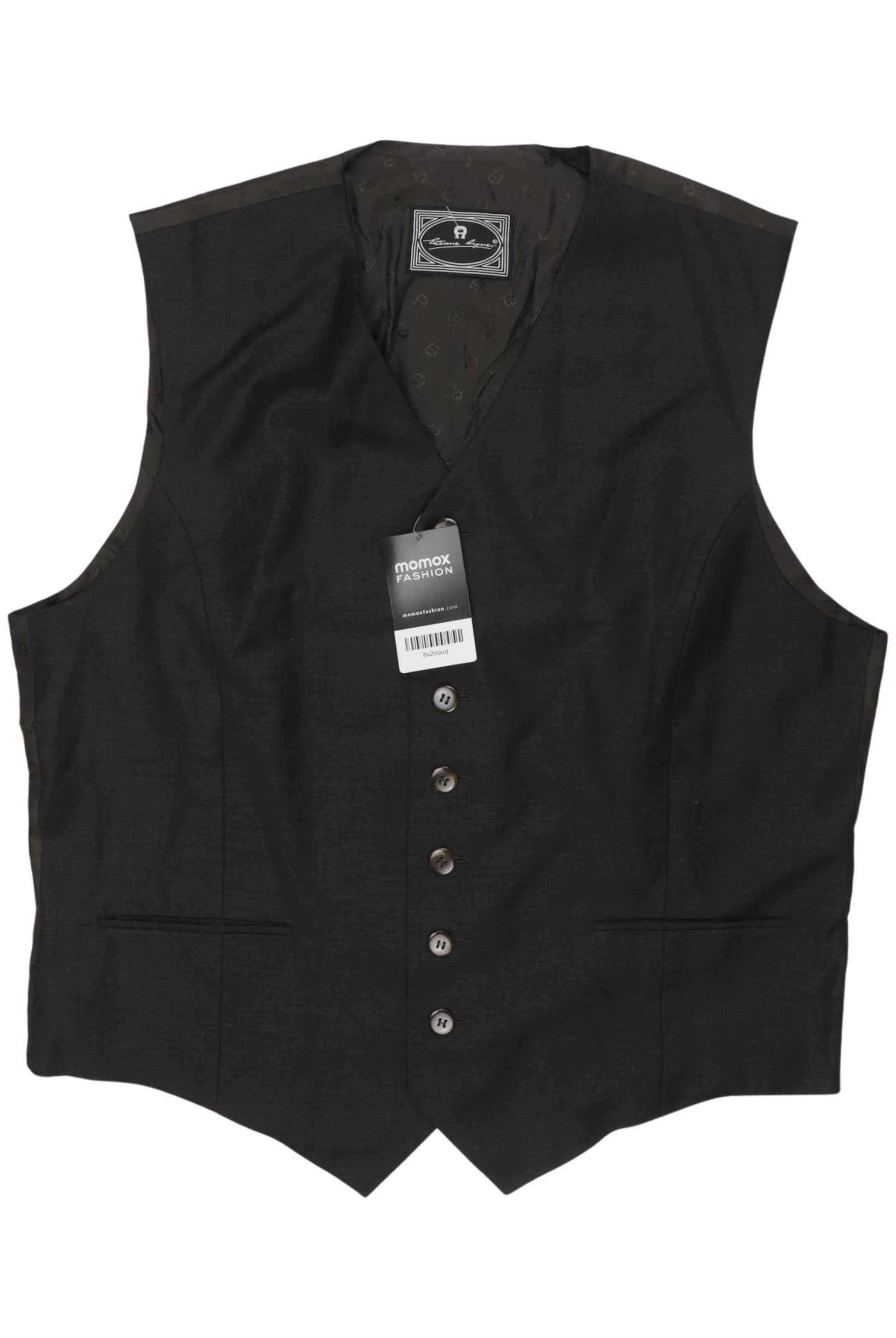 AIGNER Vest in L-XL in Black: front