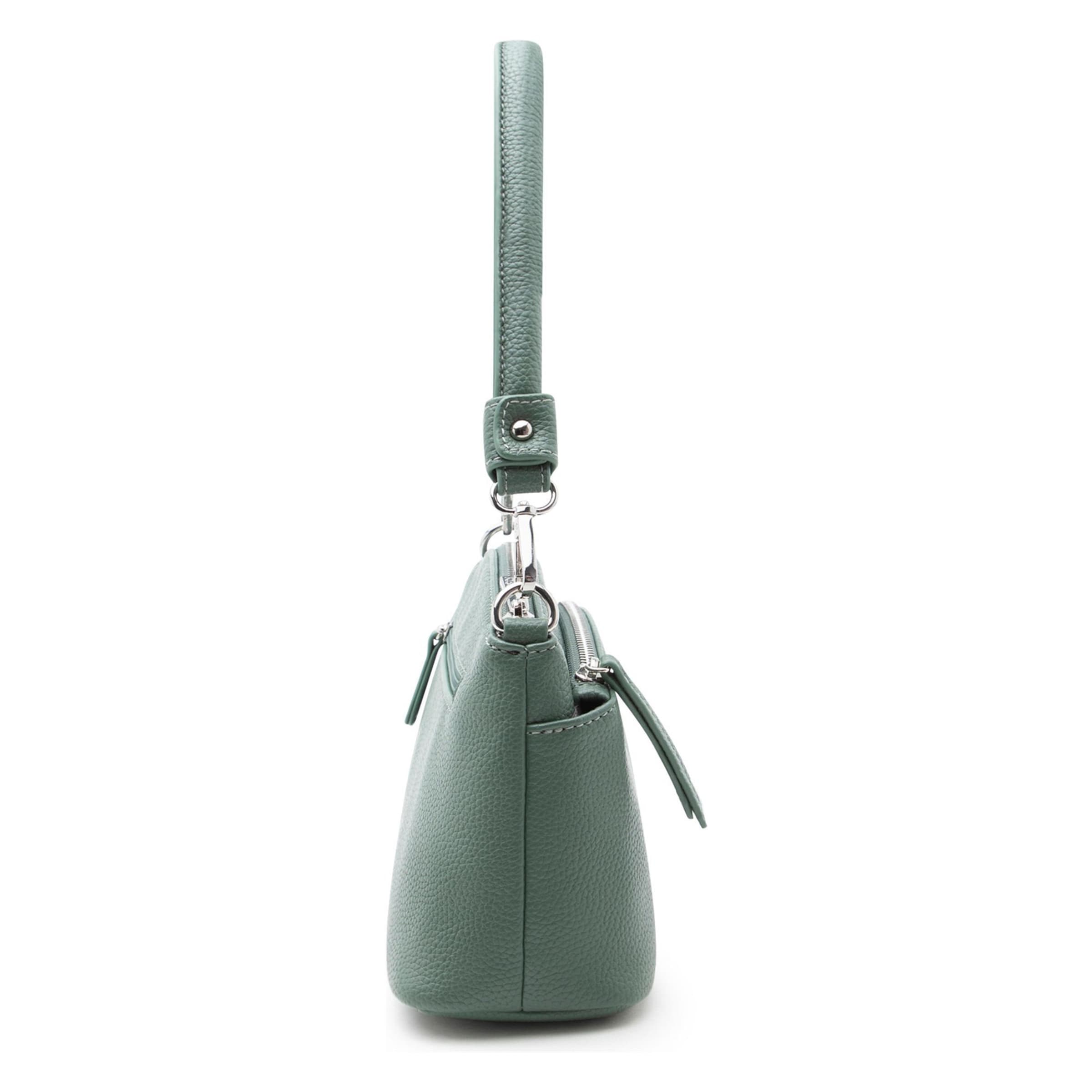 Sac bandoulière 'Sibona ' L.CREDI en vert