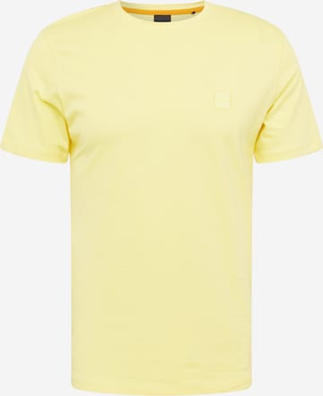 BOSS - Camiseta 'Tales' en amarillo: frente
